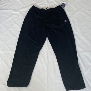 NWT black champion sweatpants